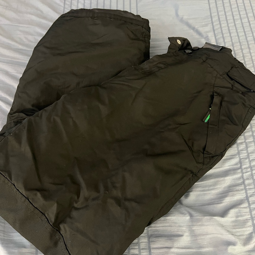 Champion Boys Insulated Ski / Snow Pants Black Size Large